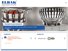 Tablet Screenshot of elbak.com.tr